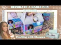 HOW TO MAKE CUTE MERMAID PARTY FAVORS - GABLE BOX PARTY FAVORS-Cricut Mermaid Party Boxes