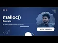 56 malloc Example Explained Step by Step CodeNook Vivek Sharma