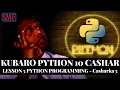 Lesson 5 - Python Programming Baro sequence selection casting concatenation and variables