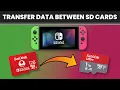 How to Transfer Data from One Switch SD Card to Another SCG