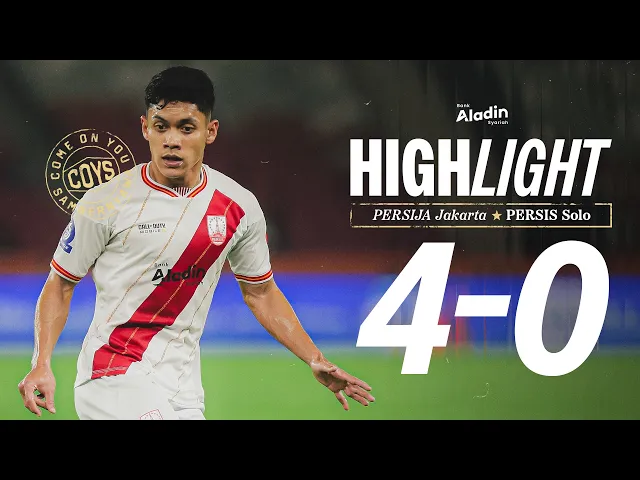 Match Highlights: PERSIJA Jakarta vs PERSIS Solo | Super League 2025/2026 Matchday 30