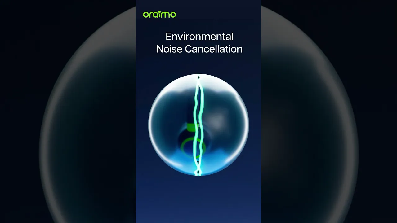 oraimo BoomPop 2 ENC Over-Ear Wireless Headphones