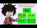 Trying Some Gacha Green Screen Face And Rating It