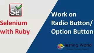 Selenium with Ruby - Session 9 Work with Radio button