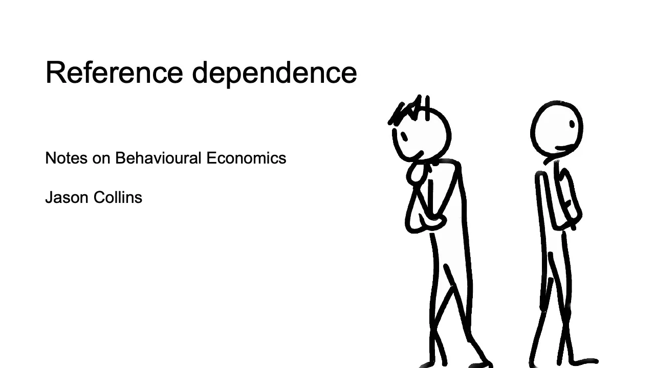 Reference dependence