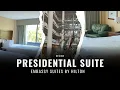 We Stayed in the PRESIDENTIAL SUITE at Embassy Suites Worth It