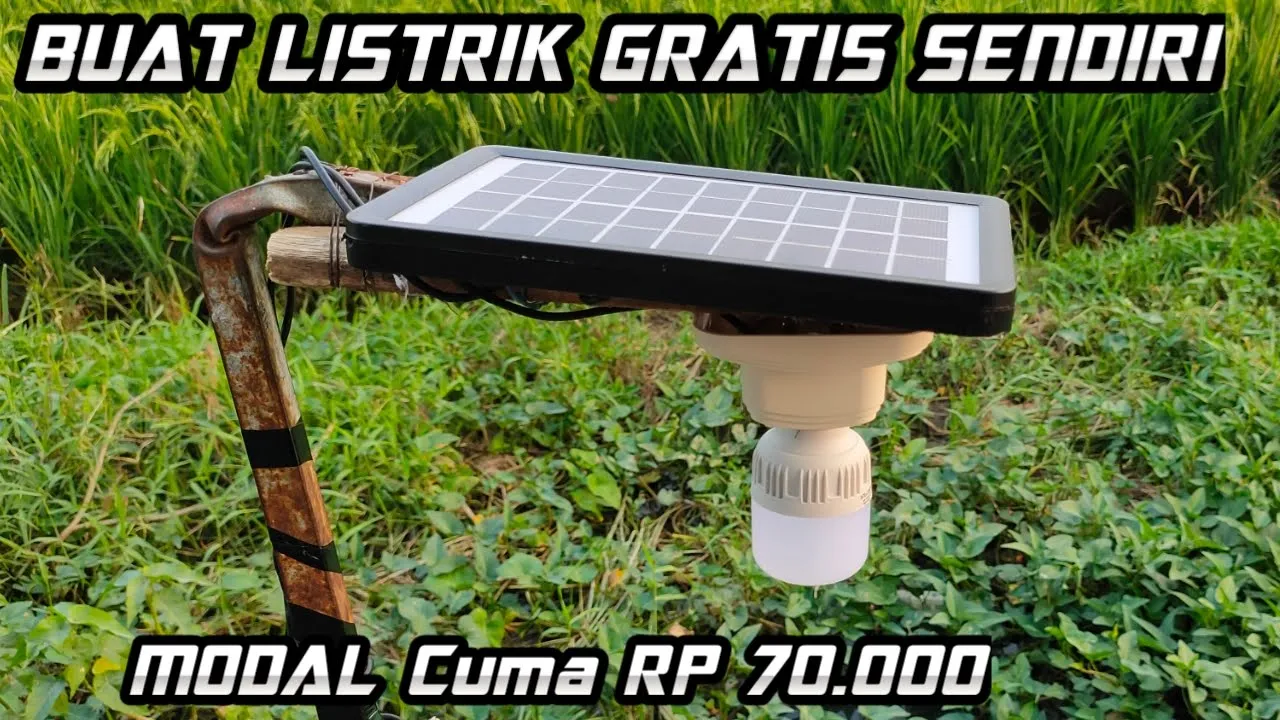 Listrik Gratis modal Rp100rb.  Karya Roslin Tehnik