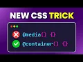 Why Container Queries Change Everything in CSS