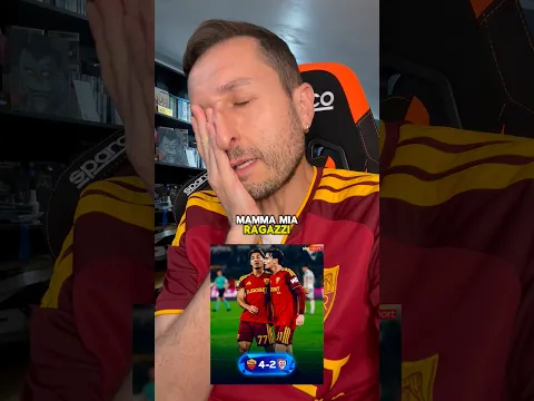 😳 Roma-Cagliari 4-2 🤯 #asroma #cagliari #serieA #calcio #gasperini