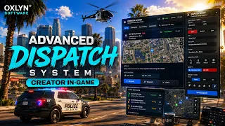 FiveM Script Dispatch System In-Game Editor Live Call Map Emergency Line QBox