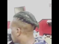 High top dread braid style