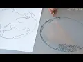 Luneville Embroidery Tutorial Advanced Module 2 Lesson 1 The Sea