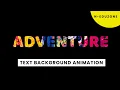 HTML CSS Text Animation Tutorial CSS Text Background Animation