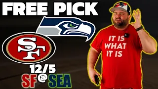 Seahawks vs 49ers Free Week 13 NFL Sunday Football Picks SF SEA Betting Kyle Kirms