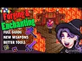 Forge and Enchanting GUIDE in Stardew Valley New Weapons Better Tools Ring Merging