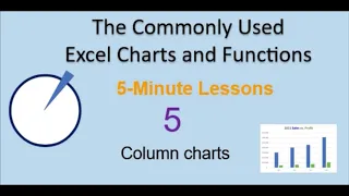 5-Minute Excel Lesson 5 Column Charts