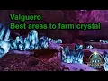 ASA Valguero The best areas to farm Crystal