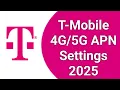 T-Mobile 5G APN Settings 2025 T-Mobile APN Settings for iPhone and Android 2024