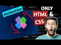 Create a CSS Square Loader Animation HTML CSS Tutorial