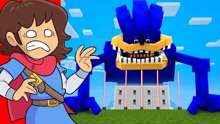 Shin Sonic vs Security House in Minecraft