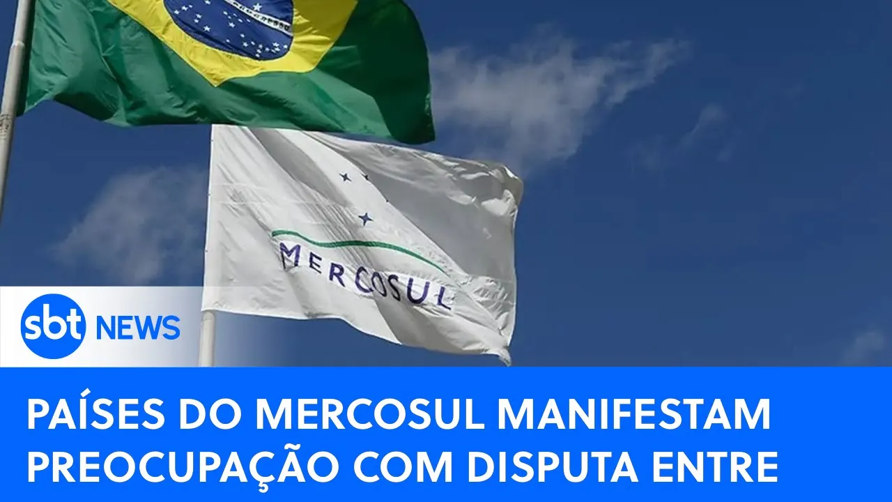 ???? SBT News na TV: Países do Mercosul manifestam preocupação com crise entre Venezuela e Guiana