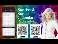 Sunrise Sunset Time Calendar