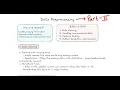 Basic data preprocessing - part 2