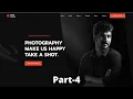 Responsive Personal Portfolio Website Step by Step Using HTML CSS and JAVASCRIPT Part 4