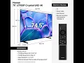 Samsung UN75U7900F 75 4K U Smart TV Review 2025 - Crystal Processor Stunning Picture