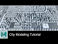 Maya Model a Simple City Quickly Tutorial