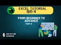 Excel Data Validation Drop-Down List Custom Error Messages in Hindi Beginner to Advanced