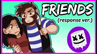 FRIENDS Animation Marshmello Anne Marie Cover By Caleb Hyles Cami Cat 