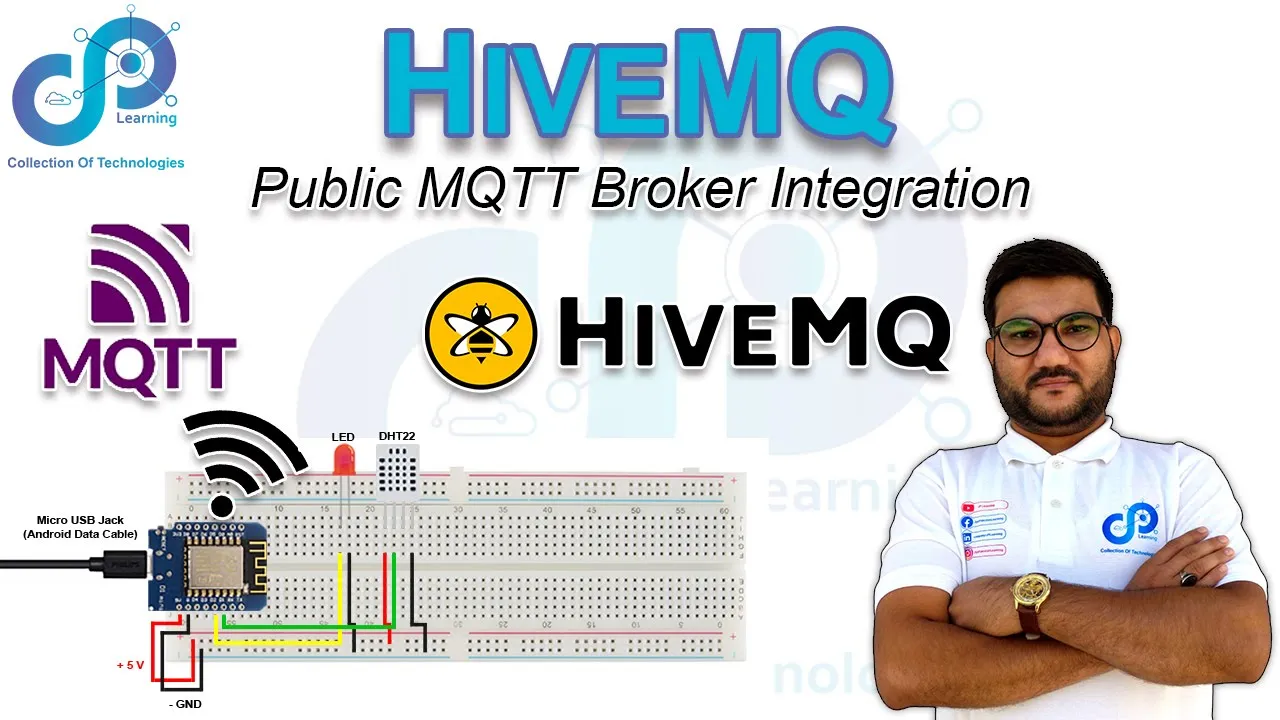 HiveMQ | Public MQTT Broker | Integration with ESP8266 | Urdu | Hindi