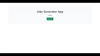 Javascript projects for beginners Random joke generator