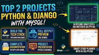 Top 2 Full Stack Python Django Project with MySQL Database You Must Try in 2026 With Code PPT