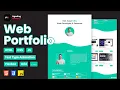 Tutorial HTML CSS JS - Membuat WEB PORTFOLIO dari Nol cocok untuk Pemula