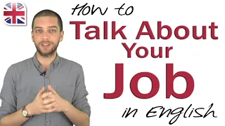 Talking About Your Job In English Spoken English Lesson 