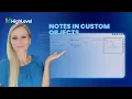 How To Associate Notes with HighLevel Custom Objects