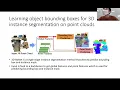 3D instance segmentation presented by Thang Vu
