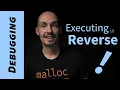How to reverse execution when debugging in GDB