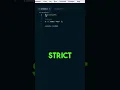 Strict mode in JavaScript