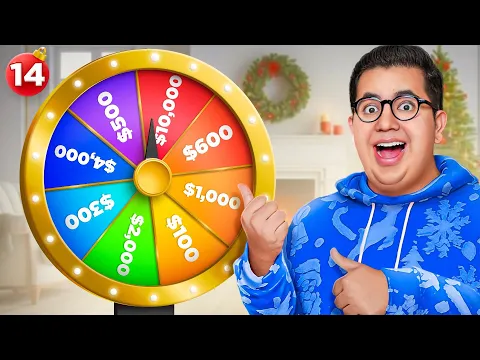LA RULETA DECIDE EL PRECIO DE NUESTRO REGALO DE NAVIDAD - VLOGMAS 14