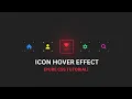 CSS Glowing Icon Hover Effects CSS Hover Effects