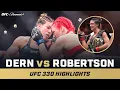 DOMINANT Mackenzie Dern vs Gillian Robertson UFC 330 Mini Fight Highlights