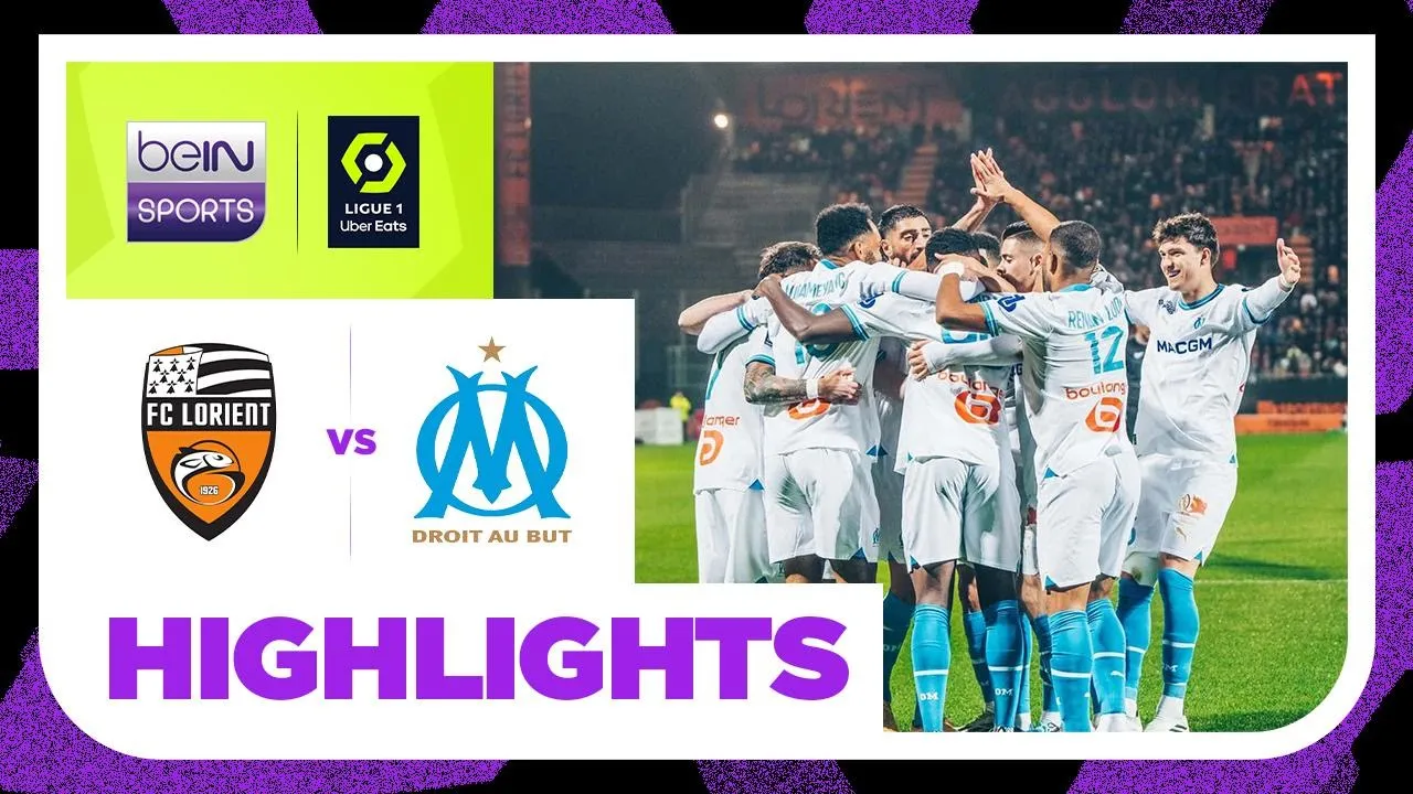 Lorient 2-4 Marseille | Ligue 1 23/24 Match Highlights