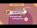 13 JS Boolean and Comparison