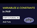 Variables Constants in PHP Beginner PHP Tutorial