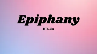 Download BTS (방탄소년단) Jin | Epiphany English (Lyrics) MP3