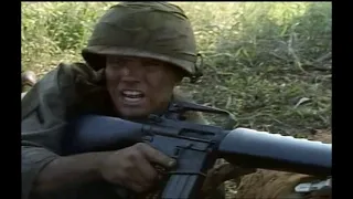 Combate no Vietnã 1987 Ep: Soldados - Trecho com dublagem clássica
