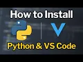 Install Python Visual Studio Code Step-by-Step Complete Setup for Beginners 2025